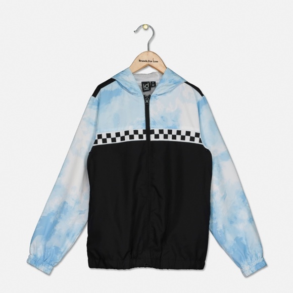 Ideology Big Boys Atmosphere/Windbreaker Jacket - Blue Cloud L - Picture 2 of 16
